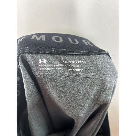 Under Armour Women HeatGear Armour Compression Ankle Crop Gray Size 2XL - Picture 11 of 11